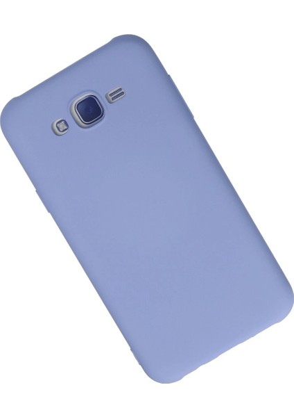 MYT09 Samsung Galaxy J7 Kılıf Nano Içi Kadife Silikon - Lila fiyatları