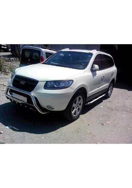 Hyundaı Santa Fe 2006-2012 Ön Koruma- Karterli - Yazı Saclı - 60ø- Cobıa A fırsatları