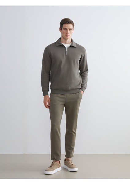 Lcw Yeni Yeni Sezon Polo Yaka Erkek Sweatshirt fiyatları