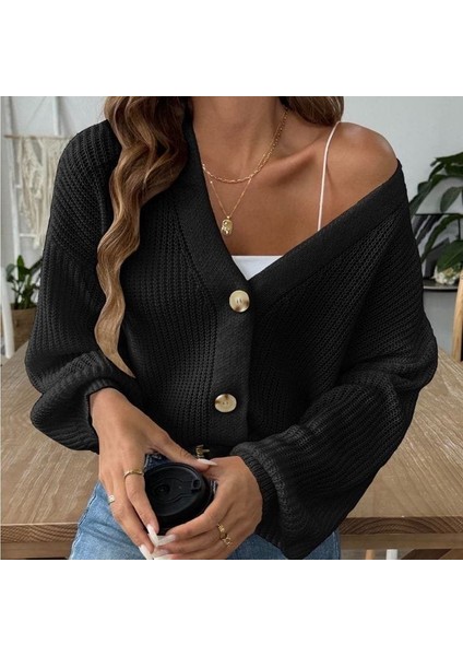 Kadın Önü Düğmelitriko Hırka modelleri