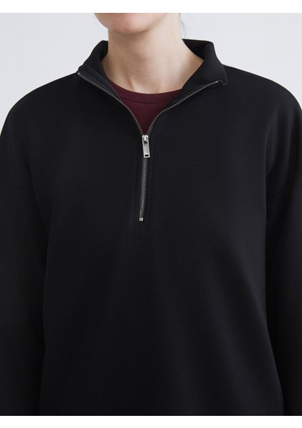 Lcw Yeni Yeni Sezon Dik Yaka Kadın Sweatshirt modelleri