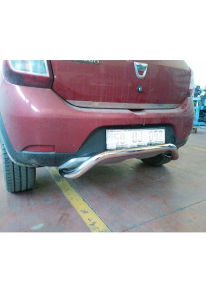 Dacıa Sandero Stepway (2012-2020) Arka Koruma Barı Alçak - 60 - U Model
