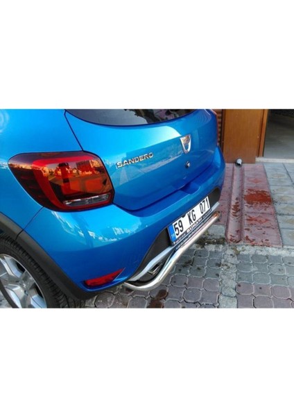 Dacıa Sandero Stepway (2012-2020) Arka Koruma Barı Alçak - 60 - U Model fiyatları