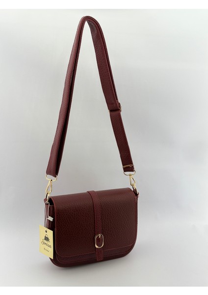 Kadın Ayarlanabilir Askı Detaylı Deri Omuz Çantası indirimleri