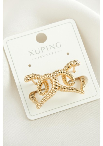 Xuping Kalp Lüks Çelik Küpe modelleri