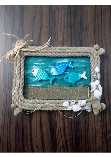 Dekoratif Obje Çerçeve Duvar Süsü Hediyelik Pano