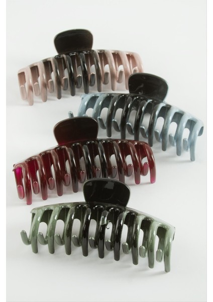 Tırpan Renkli Mandal Toka 11 cm modelleri