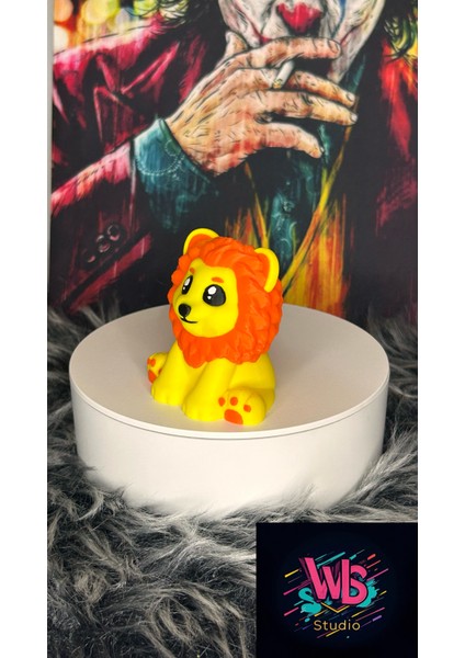 Sevimli Aslan | Figür | Organik Yeni Nesil Oyuncak modelleri