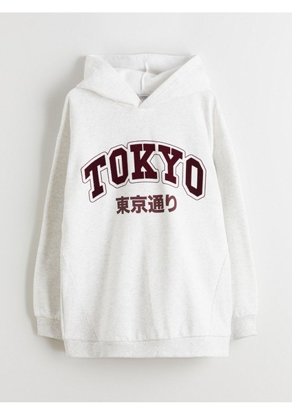 Lcw Yeni Özmarka Yeni Sezon Kapüşonlu Tokyo Baskılı Erkek Çocuk Sweatshirt