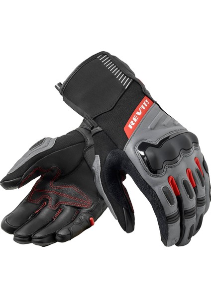 Sand 5 H2O Siyah-Gri Kışlık Motosiklet Eldiveni