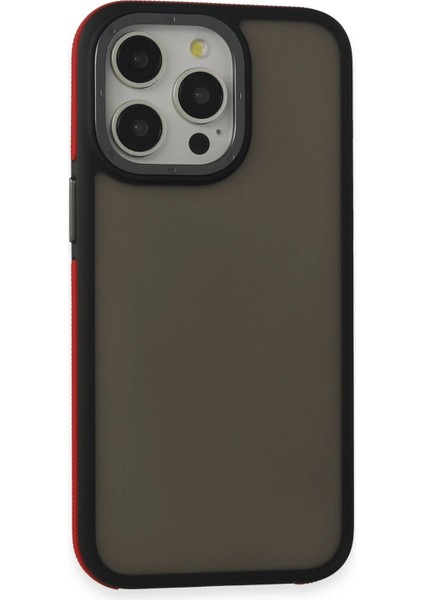 MYT09 iPhone 15 Pro Harvel Kapak - Kırmızı