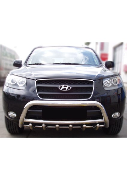Hyundaı Santa Fe 2006-2012 Ön Koruma- Karterli - Ara Borulu - 60ø- Bream A modelleri