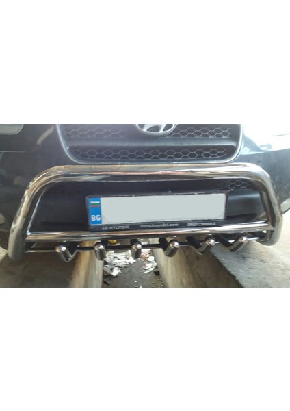 Hyundaı Santa Fe 2006-2012 Ön Koruma- Karterli - Ara Borulu - 60ø- Bream A indirimleri