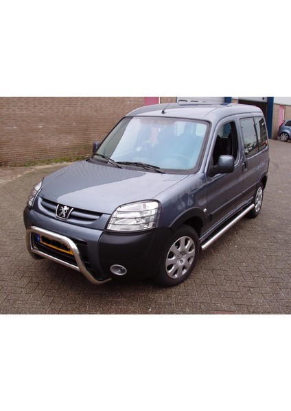 Berlingo - Partner 1996-2008 - Ön Koruma - Bull Bar - Kartersiz - Ara Borulu 60 - Barred A