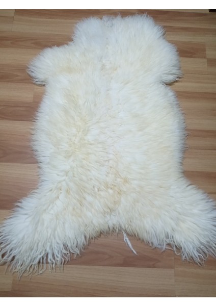 Doğal Işlenmemiş Hiç Kırpılmamış Gerçek Koyun Postu , Halı, Oldukça Etli Posteki fırsatları