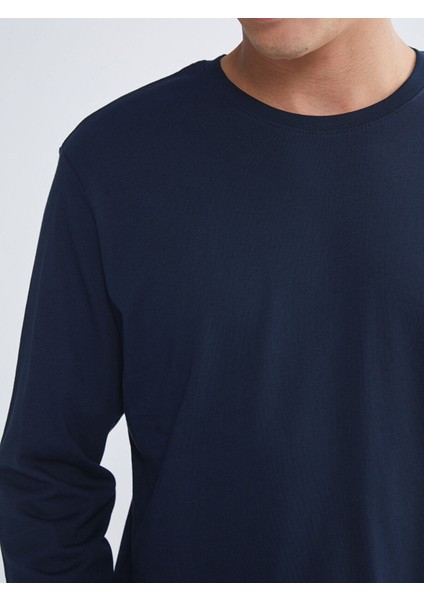 Lcw Yeni Yeni Sezon Bisiklet Yaka Uzun Kollu Erkek Tişört modelleri