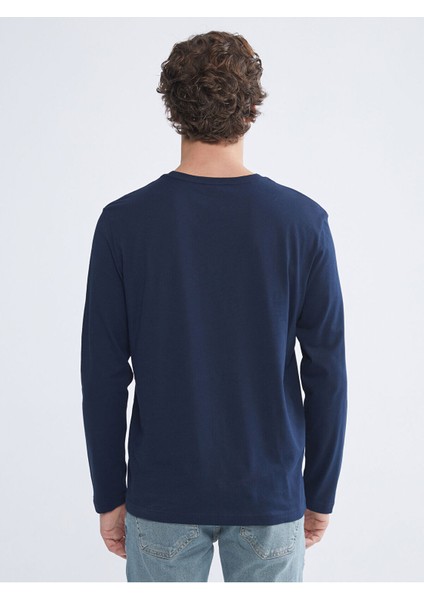 Lcw Yeni Yeni Sezon Bisiklet Yaka Uzun Kollu Erkek Tişört fırsatları