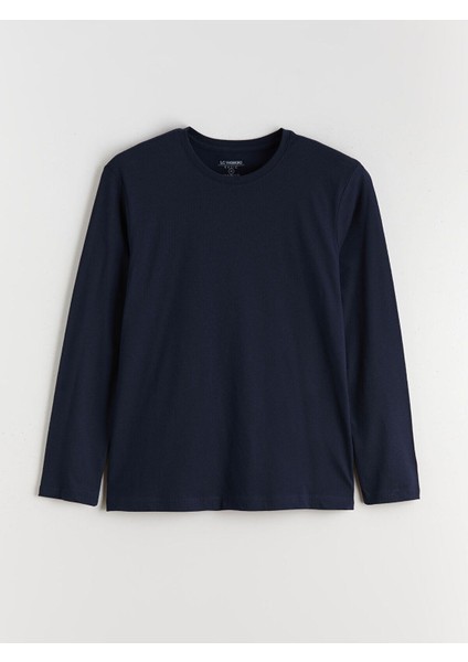 Lcw Yeni Yeni Sezon Bisiklet Yaka Uzun Kollu Erkek Tişört indirimleri