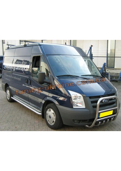 Fordf Transıt 2007-2013 Yüksek Ön Koruma- Bull Bar - Karterli - Iki Ara Borulu 60 - Emperor B indirimleri