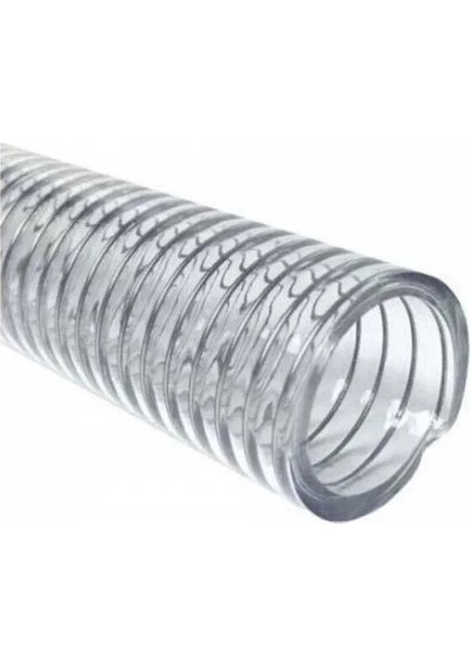 Şeffaf Telli Hortum 25MM 5metre