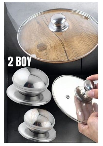 2li Tencere Kapağı Kulbu Seti 2 Farklı Boy fırsatları