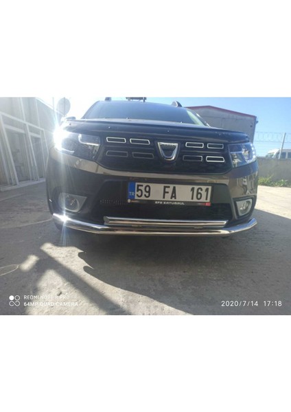 Dacıa Sandero STEPWAY(2012-2020) Krom Ön Bıyık Çiftli - Scad A