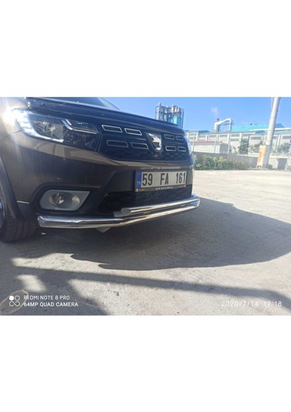 Dacıa Sandero STEPWAY(2012-2020) Krom Ön Bıyık Çiftli - Scad A fiyatları