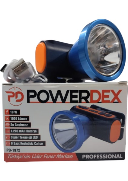 PD-1972 Profesyonel Kafa Lambası | 10W – 1000 Lümen – 1200 Mah – Nokta LED Teknolojisi – Type-C Şarjlı fiyatları