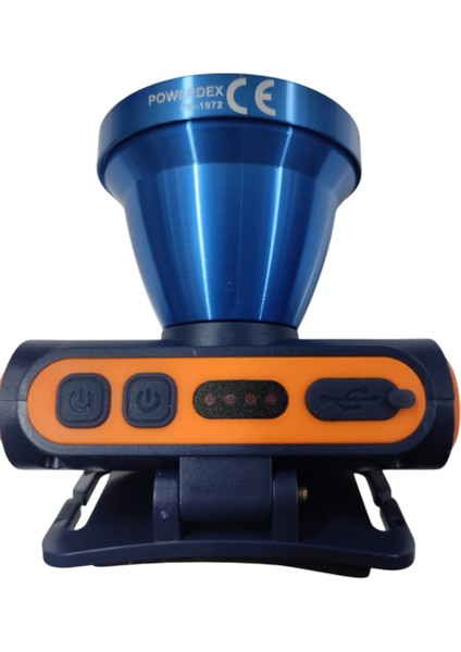 PD-1972 Profesyonel Kafa Lambası | 10W – 1000 Lümen – 1200 Mah – Nokta LED Teknolojisi – Type-C Şarjlı modelleri