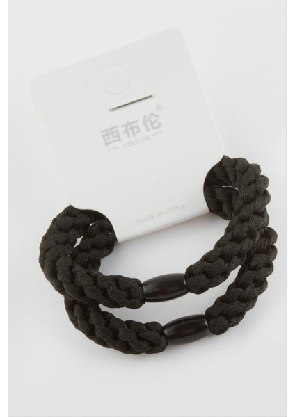 Oval Örgülü Lastikli Toka 2 Adet modelleri