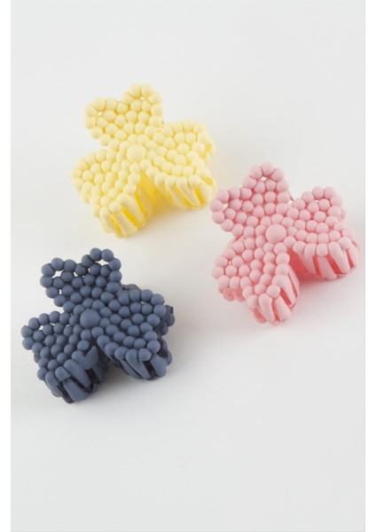 3 Adet Yonca Minik Mandal Toka 2,5 cm