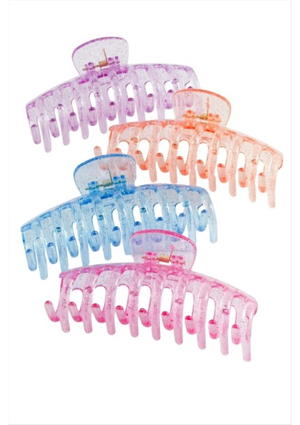 Bulut Simli Düz Mandal Toka 11 cm