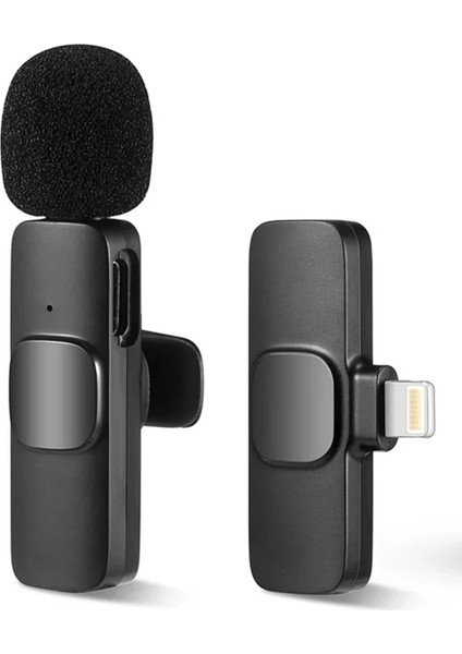 MYT09 K9 Lightning Uyumlu Mikrofon - Siyah fırsatları
