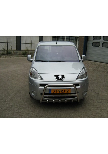 Citroen Berlingo 2 (2008-2018) Ön Koruma Barı - Bull Bar - Ara Borulu - 60 - Bream A