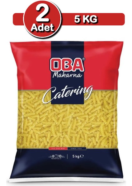 Fiyonk Makarna 5 kg x 2 Adet | Ev Tipi Çoklu Paket