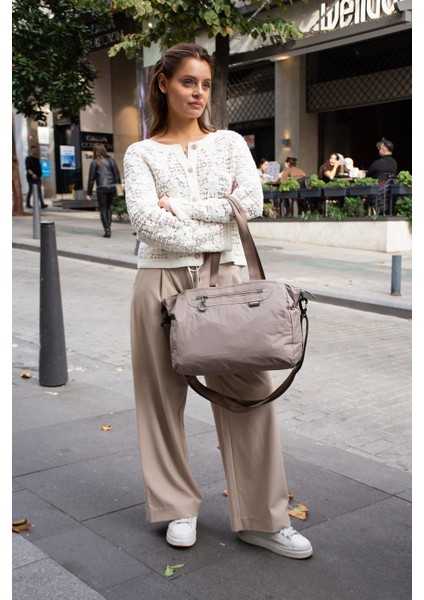 Sanmorris Paraşüt Kumaş Çok Gözlü Hafif Günlük ve Seyahat Omuz Çantası fiyatları