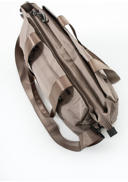 Sanmorris Paraşüt Kumaş Çok Gözlü Hafif Günlük ve Seyahat Omuz Çantası