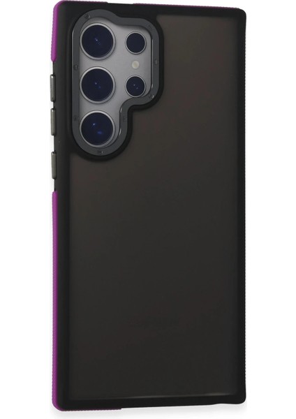 MYT09 Samsung Galaxy S23 Ultra Harvel Kapak - Derin Mor