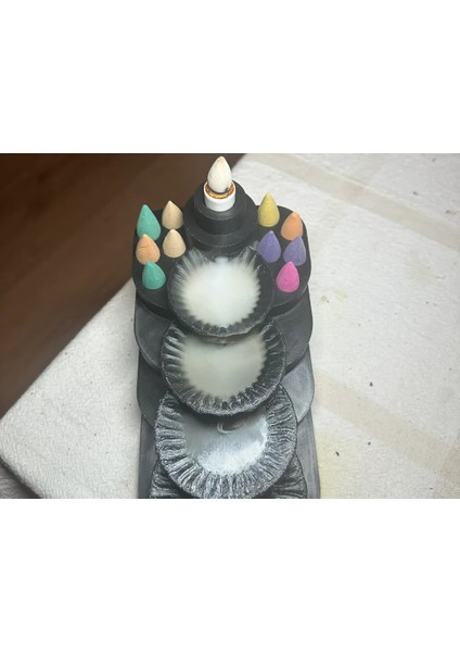 CRAFTSY3D Akışlı Tütsülük – 3D Baskı Dekoratif Tütsü Tutucu