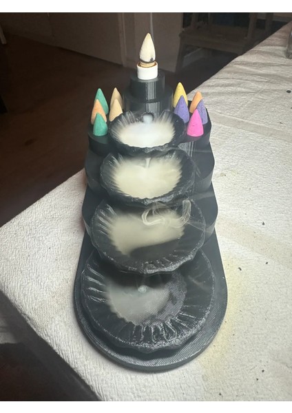 CRAFTSY3D Akışlı Tütsülük – 3D Baskı Dekoratif Tütsü Tutucu fırsatları