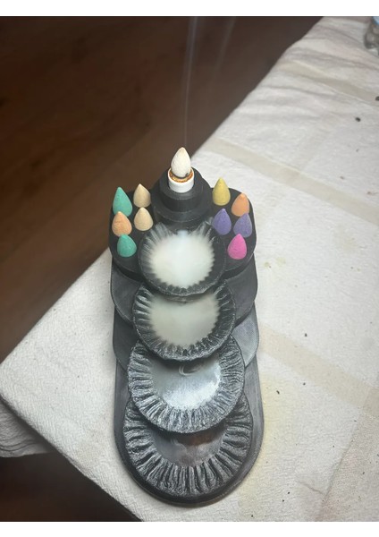 CRAFTSY3D Akışlı Tütsülük – 3D Baskı Dekoratif Tütsü Tutucu indirimleri