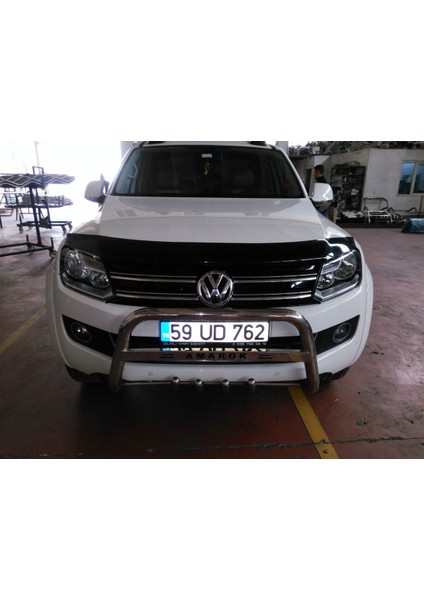 Volkswagen Amarok (2009-2016) Ön Koruma Alçak - Yazılı Saclı- 100102 - Cobıa A fiyatları