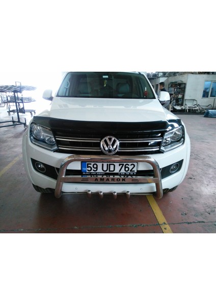 Volkswagen Amarok (2009-2016) Ön Koruma Alçak - Yazılı Saclı- 100102 - Cobıa A modelleri