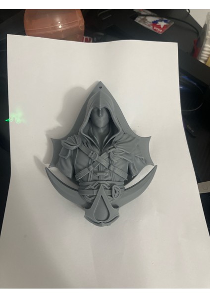 CRAFTSY3D Ezio Auditore Büst – 3D Baskı Dekoratif Koleksiyon Figürü indirimleri
