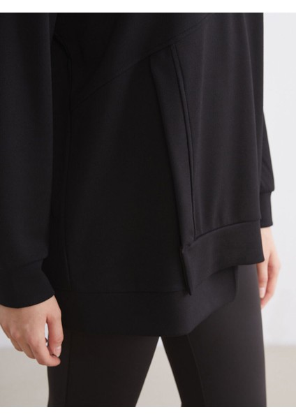 Lcw Yeni Hilfa Yeni Sezon Bisiklet Yaka Kadın Spor Sweatshirt modelleri