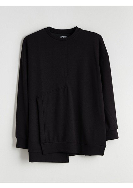 Lcw Yeni Hilfa Yeni Sezon Bisiklet Yaka Kadın Spor Sweatshirt indirimleri