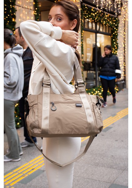 Sanmorris Hafif ve Dayanıklı Paraşüt Kumaş El ve Çapraz Askılı Çok Bölmeli Çanta fiyatları