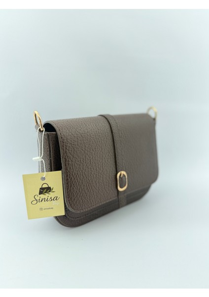 Kadın Ayarlanabilir Askı Detaylı Deri Omuz Çantası indirimleri