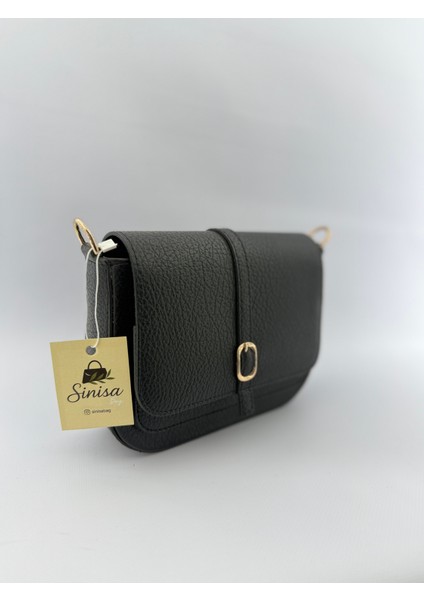 Kadın Ayarlanabilir Askı Detaylı Deri Omuz Çantası