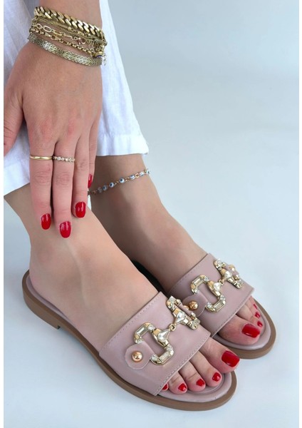 Xmpdby Toha Pudra Cilt Tokalı Terlik (Numara: 37) modelleri